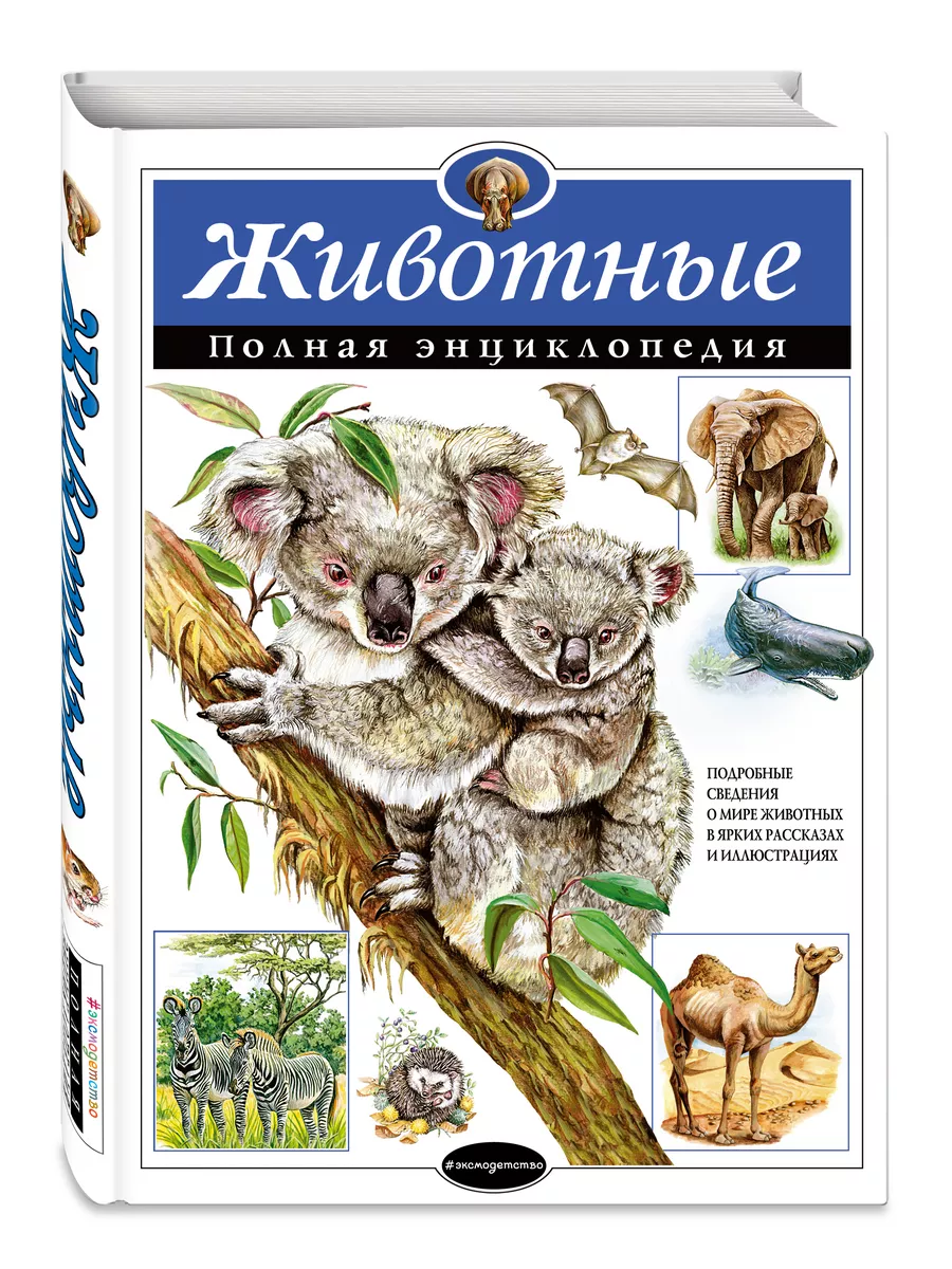 Животные. Полная энциклопедия Эксмо 2622463 купить за 958 ₽ в  интернет-магазине Wildberries