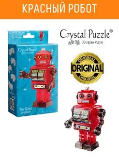 3D Кристальный пазл IQ игра Робот игрушка для мальчиков Crystal puzzle 2651659 купить за 588 ₽ в интернет-магазине Wildberries