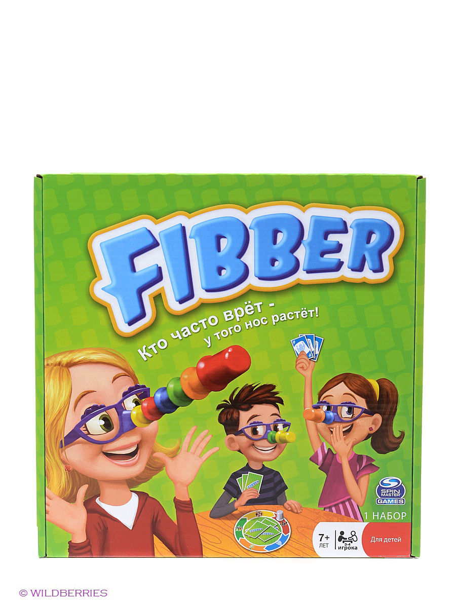 Игра Spin Master настольная FIBBER Spin Master Games 2695212 купить в  интернет-магазине Wildberries