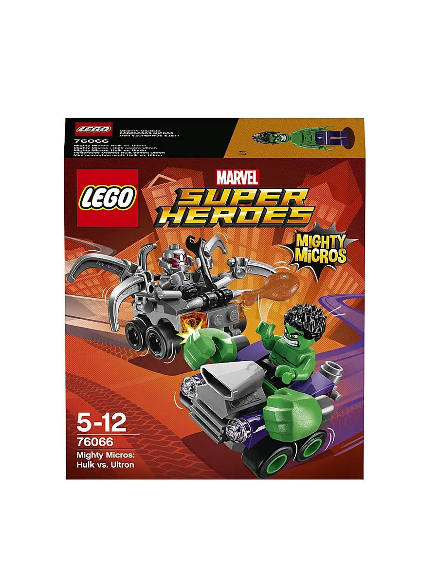 Конструктор LEGO Marvel Super Heroes 76066 Халк против Альтрона LEGO  2715400 купить в интернет-магазине Wildberries