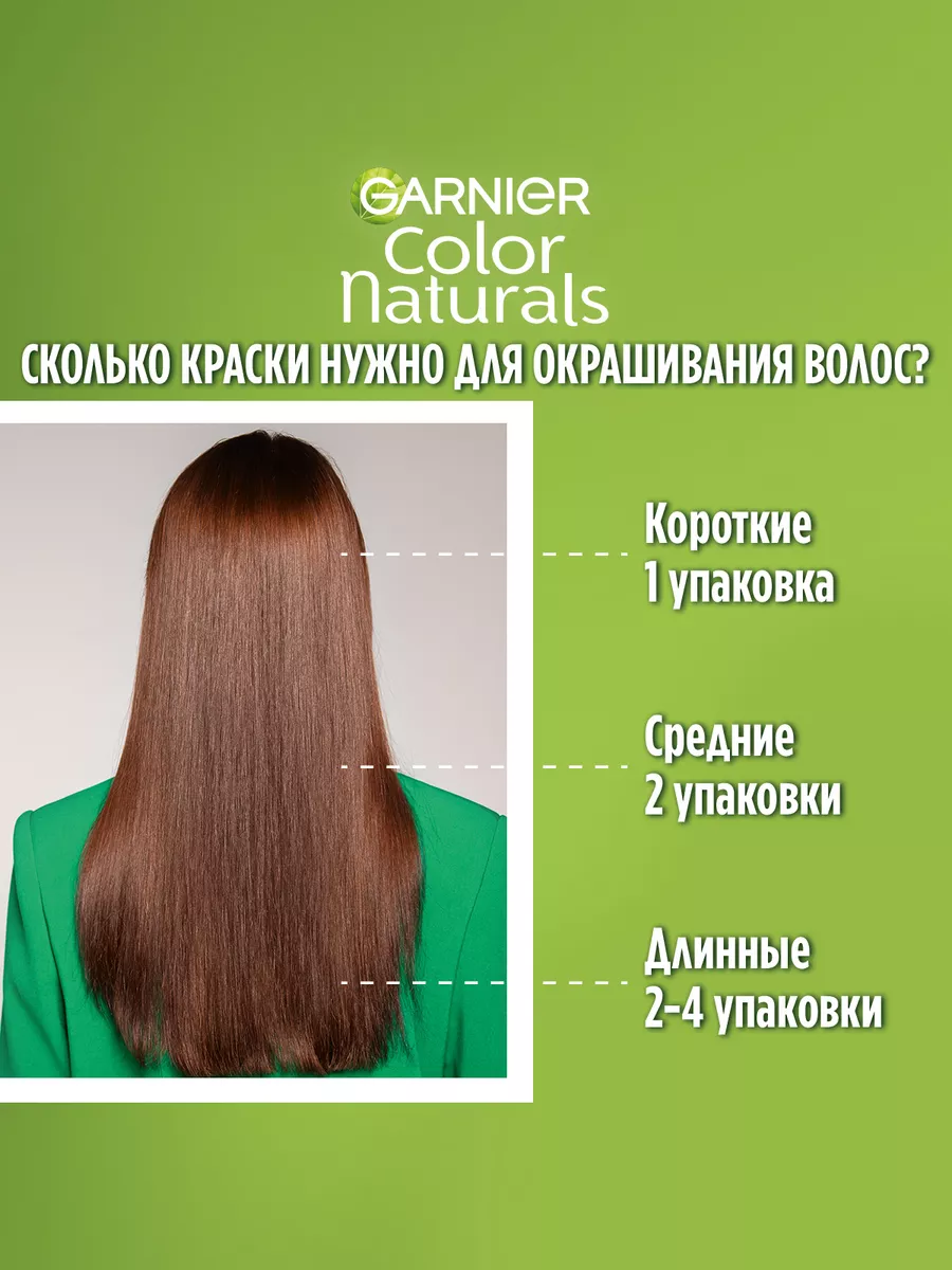 Стойкая крем-краска для волос Color Naturals Garnier 2732337 купить в  интернет-магазине Wildberries