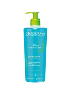 Гель для умывания жирной и проблемной кожи Sebium, 500 мл BIODERMA 2749998 купить за 1 451 ₽ в интернет-магазине Wildberries