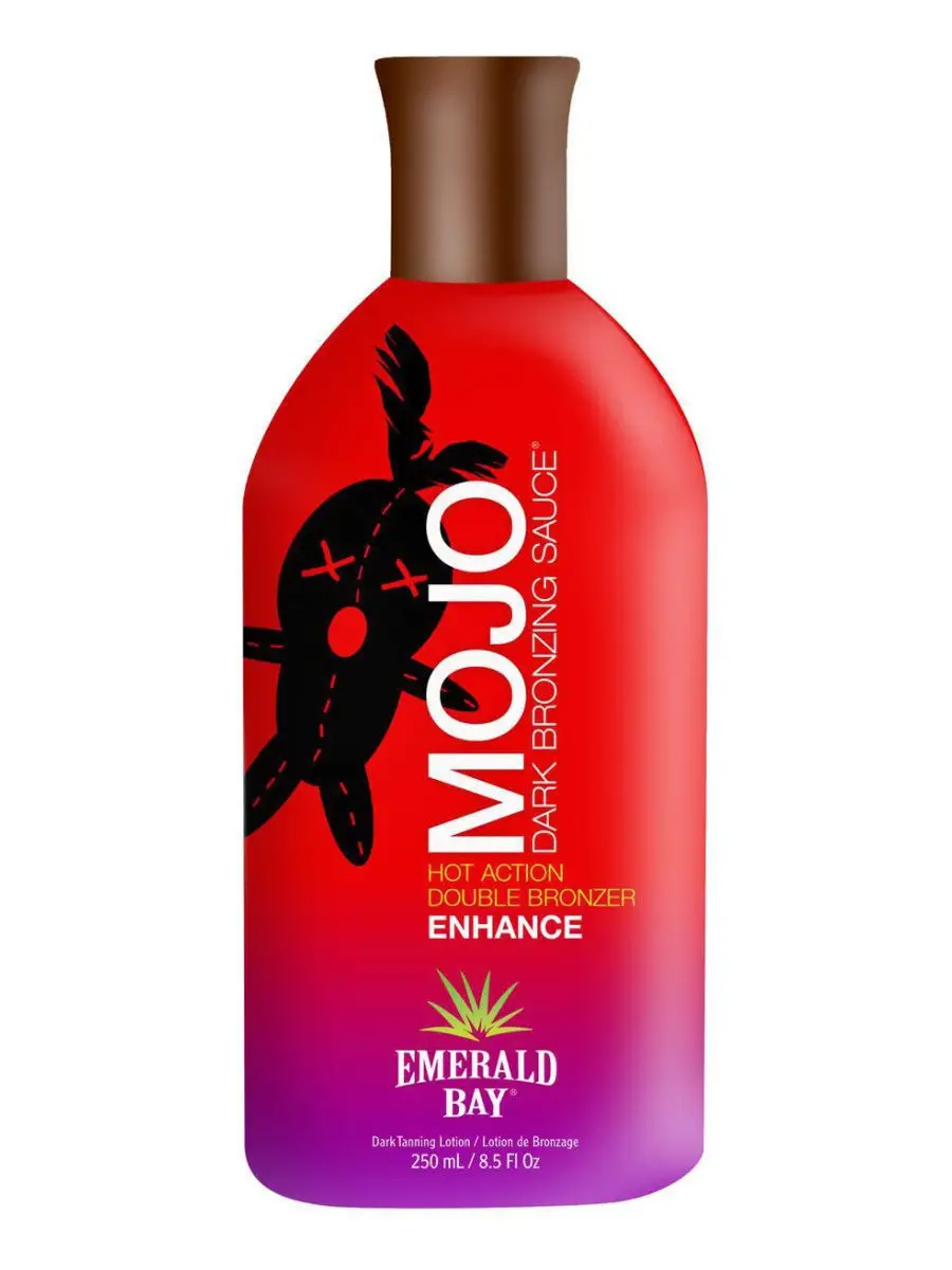 Крем для загара в солярии Mojo Dark Bronzing Sauce (250 мл) Emerald Bay  2756791 купить в интернет-магазине Wildberries