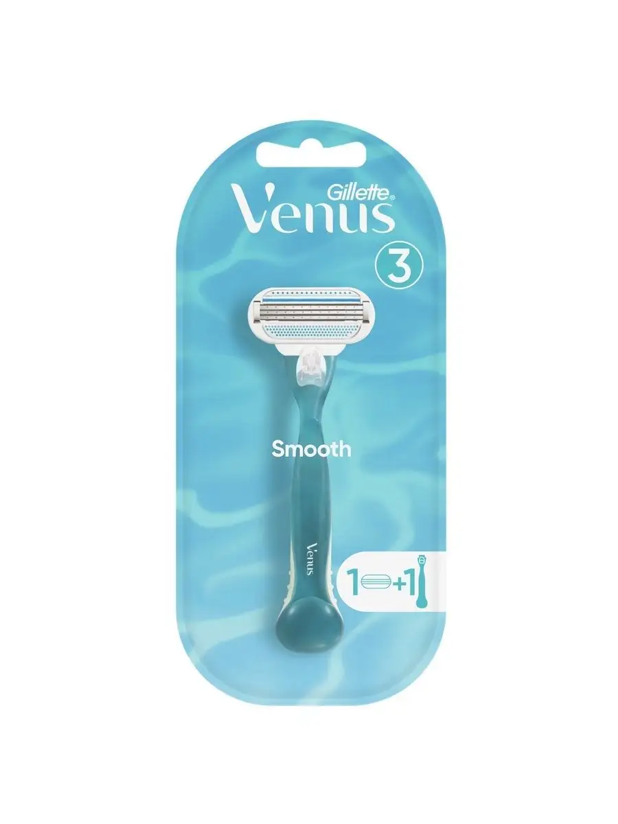 Бритва женская станок для бритья 1 кассета 3 лезвия Smooth VENUS 2833882  купить за 553 ₽ в интернет-магазине Wildberries