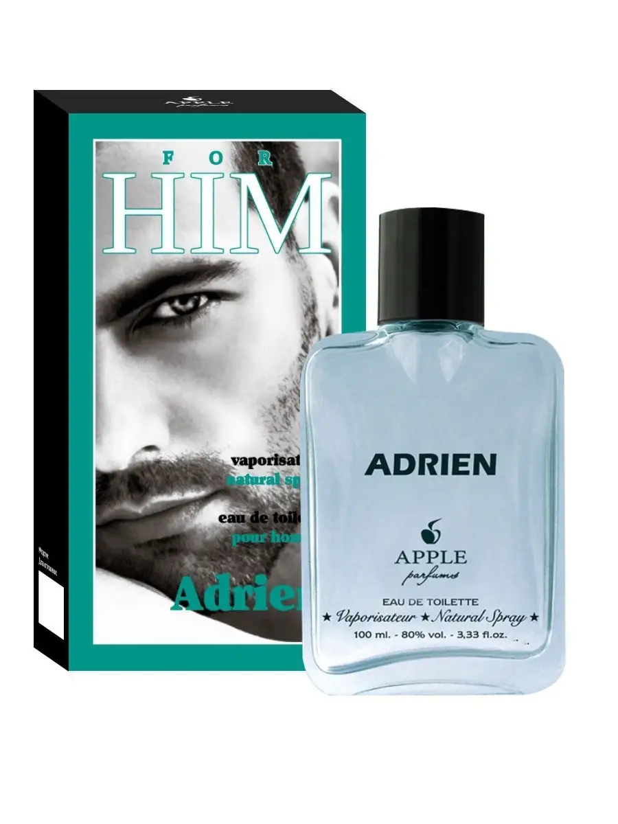 Туалетная вода Adrien, 100мл APPLE PARFUMS 2847661 купить за 370 ₽ в  интернет-магазине Wildberries