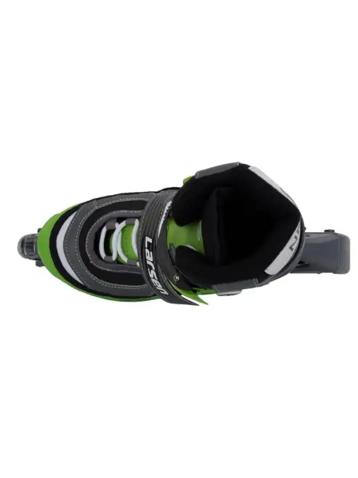 Larsen Ролики детские раздвижные Nero Green, зеленый, фото 3