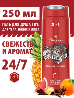 Гель для душа мужской парфюмированный 3 в 1 Wolfthorn 250мл OLD SPICE 2915088 купить за 373 ₽ в интернет-магазине Wildberries