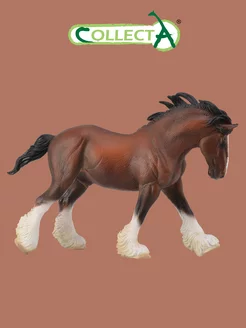 Фигурка лошади Клейдесдальский тяжеловоз Collecta 2944785 купить за 670 ₽ в интернет-магазине Wildberries