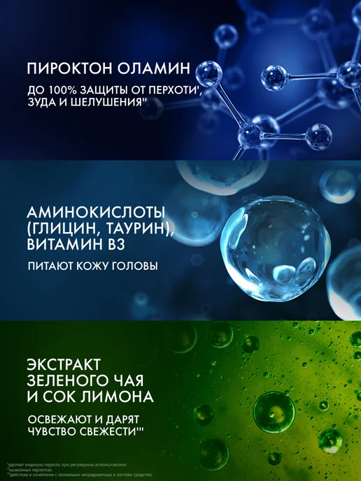 Клиар Шампунь мужской очищающий для волос от перхоти с ментолом, вариант, фото 6