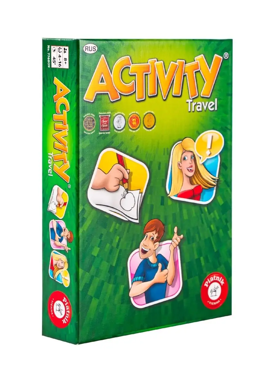 Настольная игра Activity компактная версия Piatnik 318452 купить за 924 ₽ в  интернет-магазине Wildberries