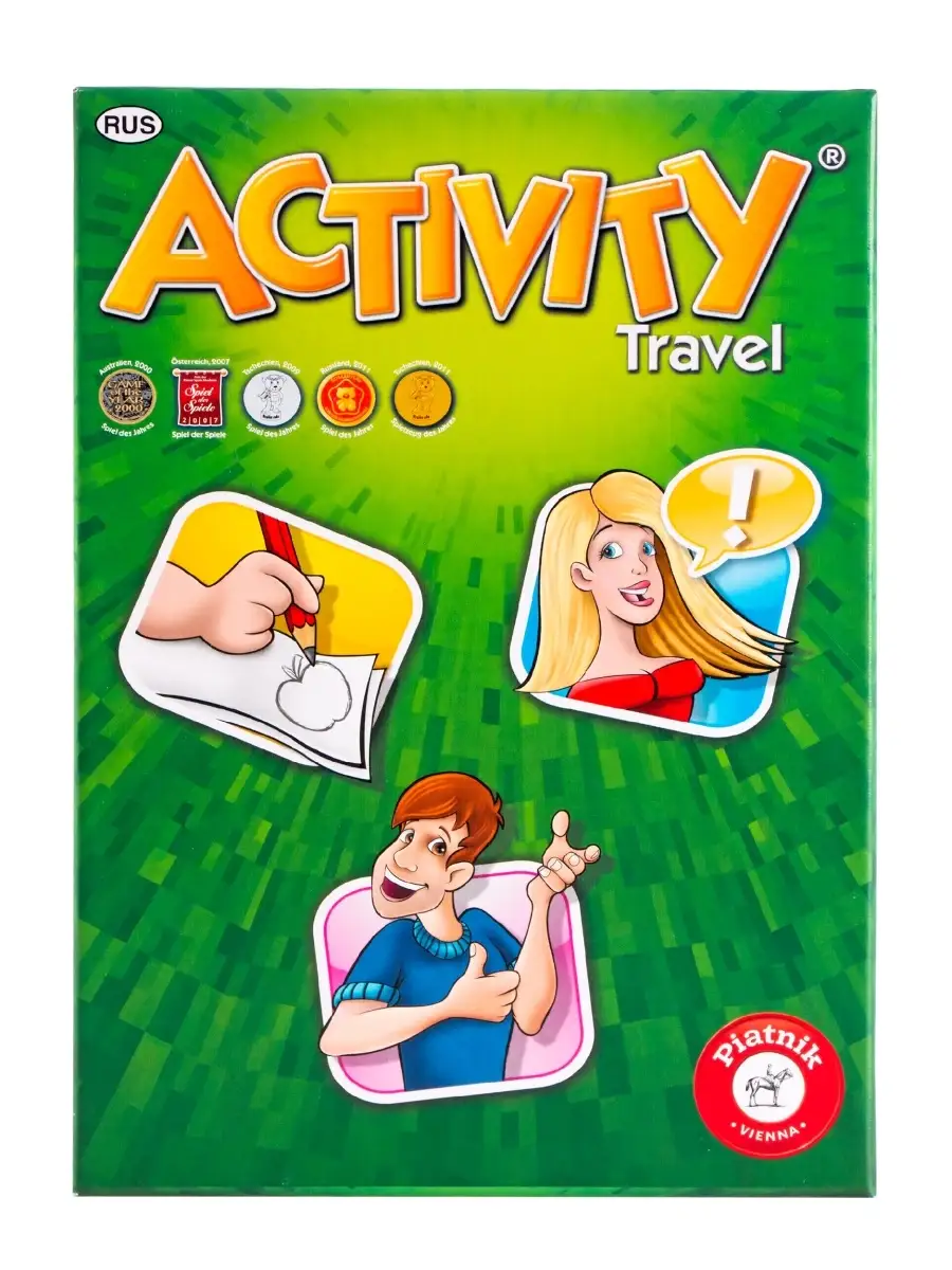 Настольная игра Activity компактная версия Piatnik 318452 купить за 924 ₽ в  интернет-магазине Wildberries