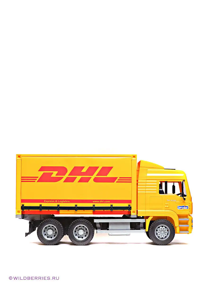 Фургон MAN DHL с прицепом-фургоном Bruder 390686 купить в интернет-магазине  Wildberries