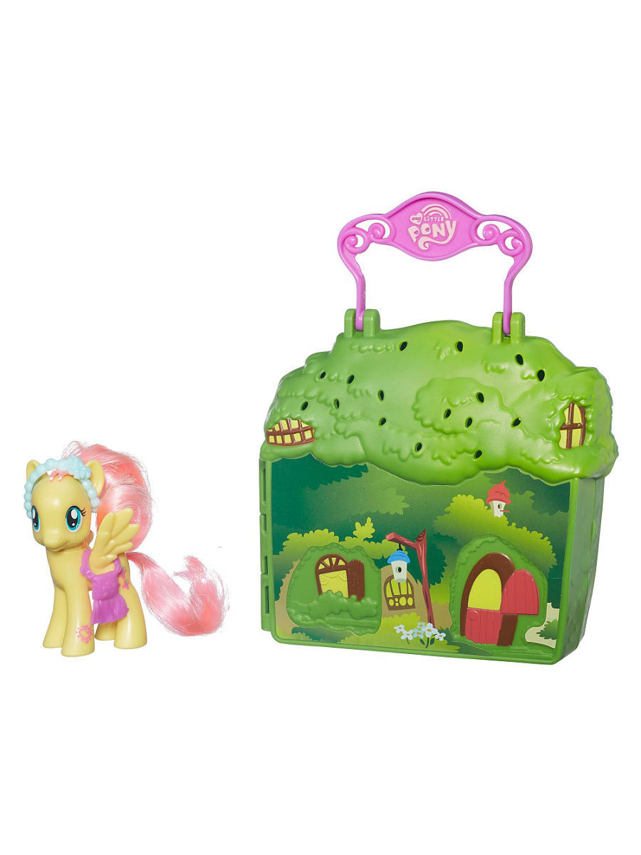 Мини-игровой набор Домик Флаттершай My Little Pony 3018633 купить в  интернет-магазине Wildberries