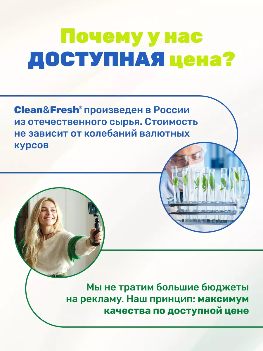 Таблетки для посудомоечной машины 15 шт Clean&Fresh 3029226 купить за 179 ₽  в интернет-магазине Wildberries