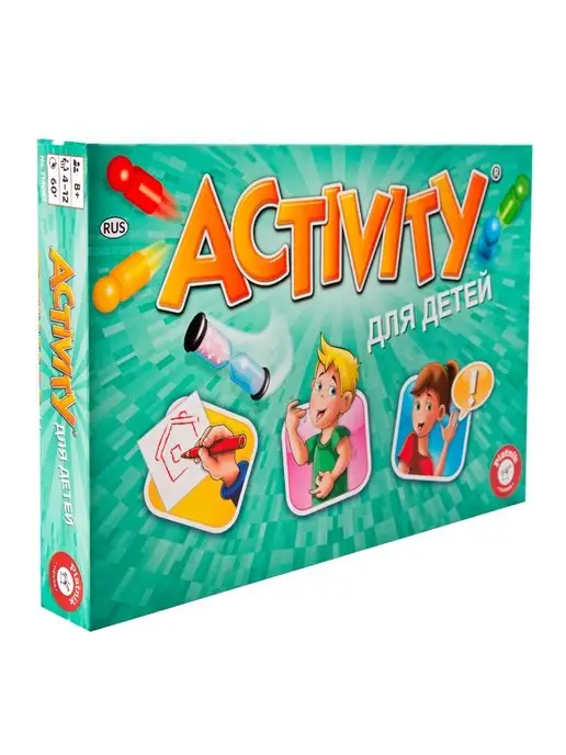 PIATNIK Настольная игра Активити для детей, фиолетовый, фото 7