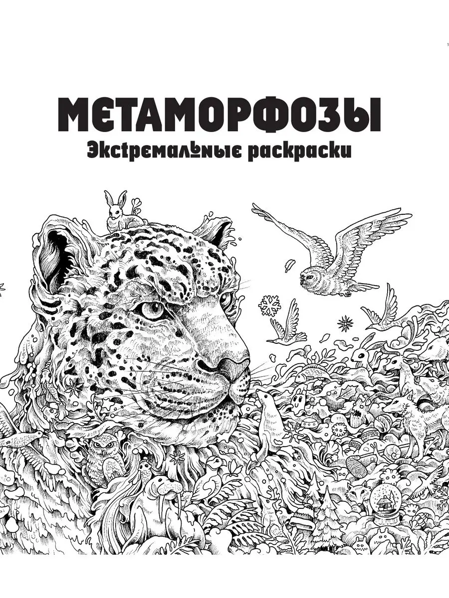 Метаморфозы. Экстремальные раскраски. Керби Розанес Эксмо 3126468 купить за  412 ₽ в интернет-магазине Wildberries