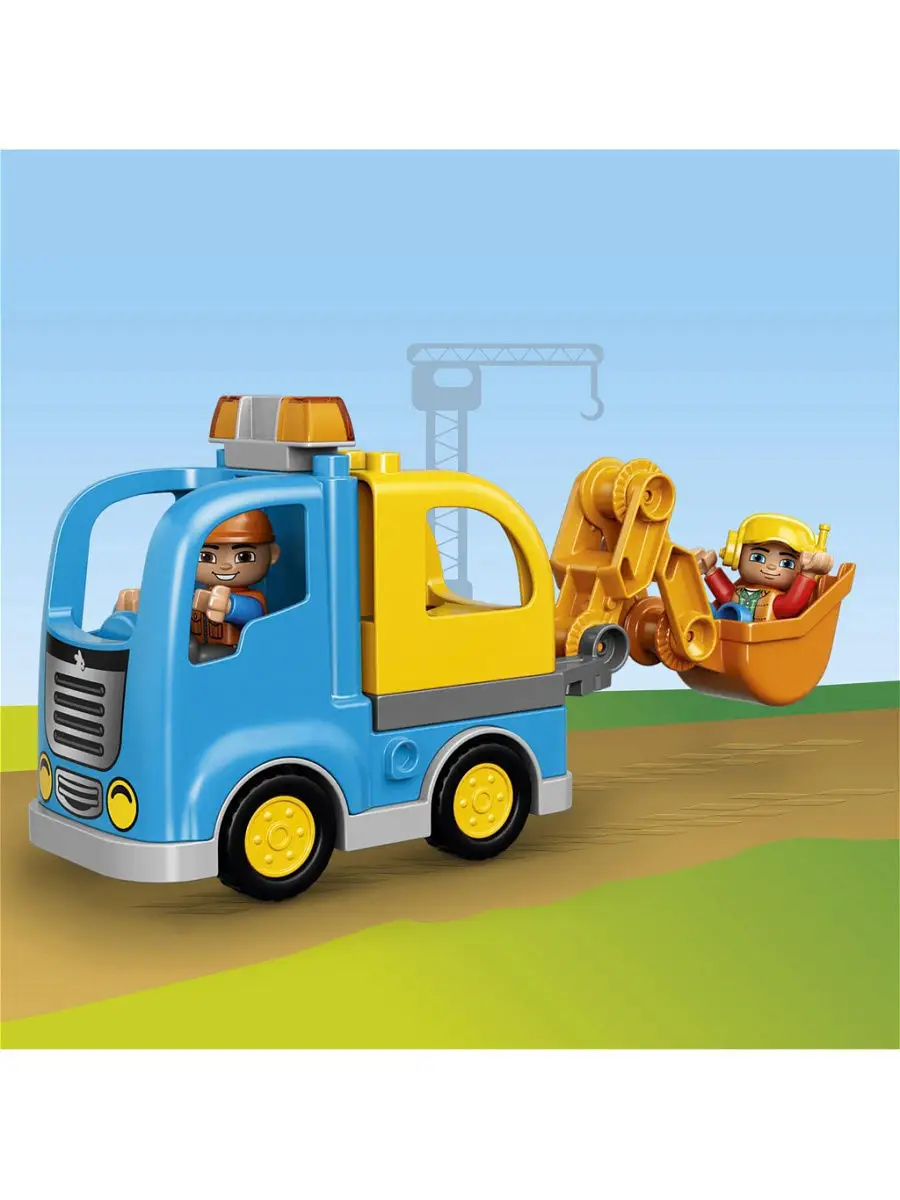 Duplo cheap dumper truck