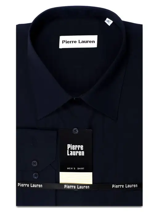 Pierre Lauren Рубашка больших размеров, синий