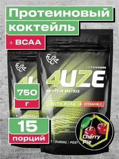 Протеин с BCAA, Вишневый пирог, 15 порц FUZE 3270454 купить за 589 ₽ в интернет-магазине Wildberries