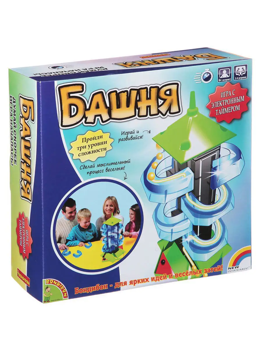 Настольная игра Башня BONDIBON 3270512 купить за 2 052 ₽ в  интернет-магазине Wildberries