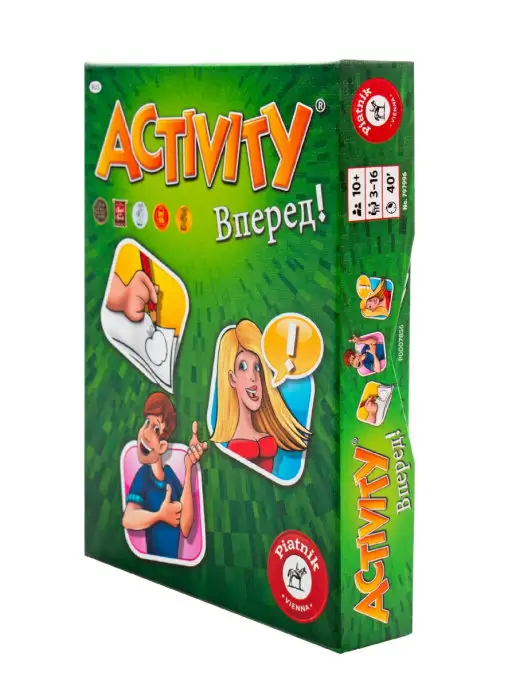 PIATNIK Настольная игра Активити "Вперед" компактная, зеленый, фото 7