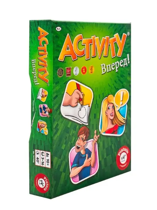 PIATNIK Настольная игра Активити "Вперед" компактная, зеленый, фото 8
