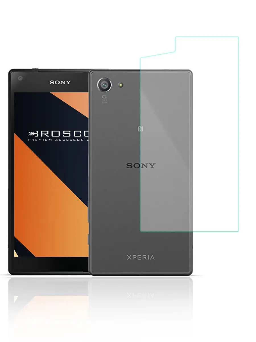 Заднее защитное стекло для Sony Xperia Z5 Compact Rosco 3318601 купить в  интернет-магазине Wildberries