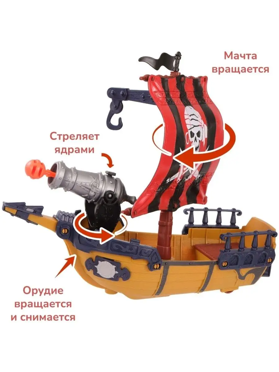 Игровой набор ПИРАТЫ Рыба-монстр CHAP MEI 3355646 купить в  интернет-магазине Wildberries