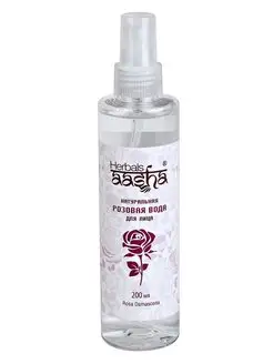 Натуральная Розовая вода (Rose water), 200 мл Aasha Herbals 3359989 купить за 327 ₽ в интернет-магазине Wildberries