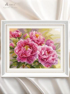 Antonia flowers Revival 専用 Набор для вышивания крестиком Пионы 2-35, 40х30см Алиса 3412261