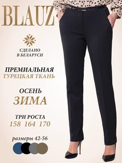 Брюки классические BLAUZ 3438768 купить за 3 762 ₽ в интернет-магазине Wildberries