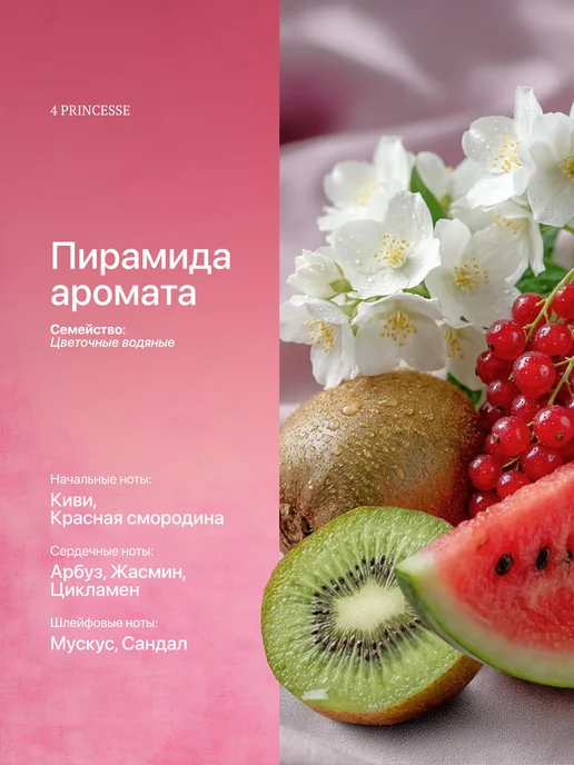 La Ville Туалетная вода "4 Princesse", 100 мл, 100 мл, фото 2