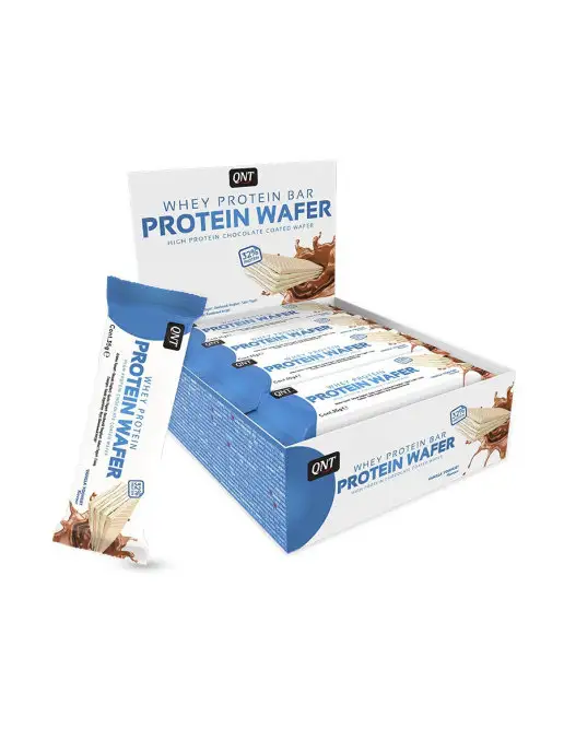 QNT Вафли PROTEIN WAFER BAR (йогурт) 12 шт, 12 шт, фото 3