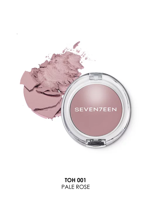 Seven7een Румяна для лица компактные Natural Matte Silky Blusher т.001, вариант, фото 2