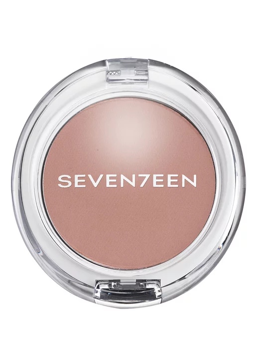 Seven7een Румяна для лица компактные Natural Matte Silky Blusher т.002, коричневый, фото 4