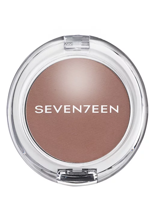 Seven7een Румяна для лица компактные Natural Matte Silky Blusher т.003, коричневый, фото 4