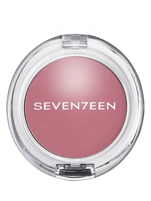 Seven7een Румяна для лица компактные Natural Matte Silky Blusher т.004, розовый, фото 4