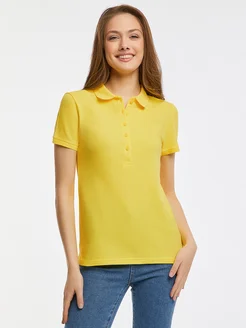 Футболка-поло oodji 3539504 купить за 400 ₽ в интернет-магазине Wildberries