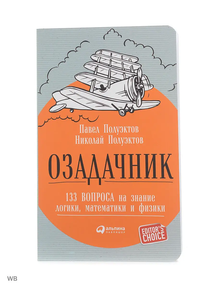 Озадачник: 133 вопроса на знание логики, математики и физики Альпина. Книги  3558956 купить в интернет-магазине Wildberries