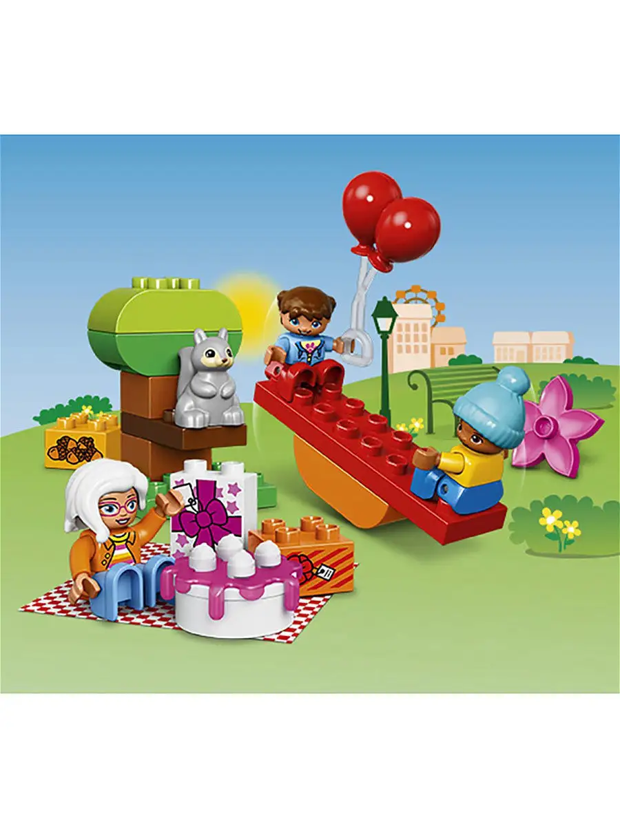 Конструктор LEGO DUPLO 10832 День рождения LEGO 3576994 купить в  интернет-магазине Wildberries