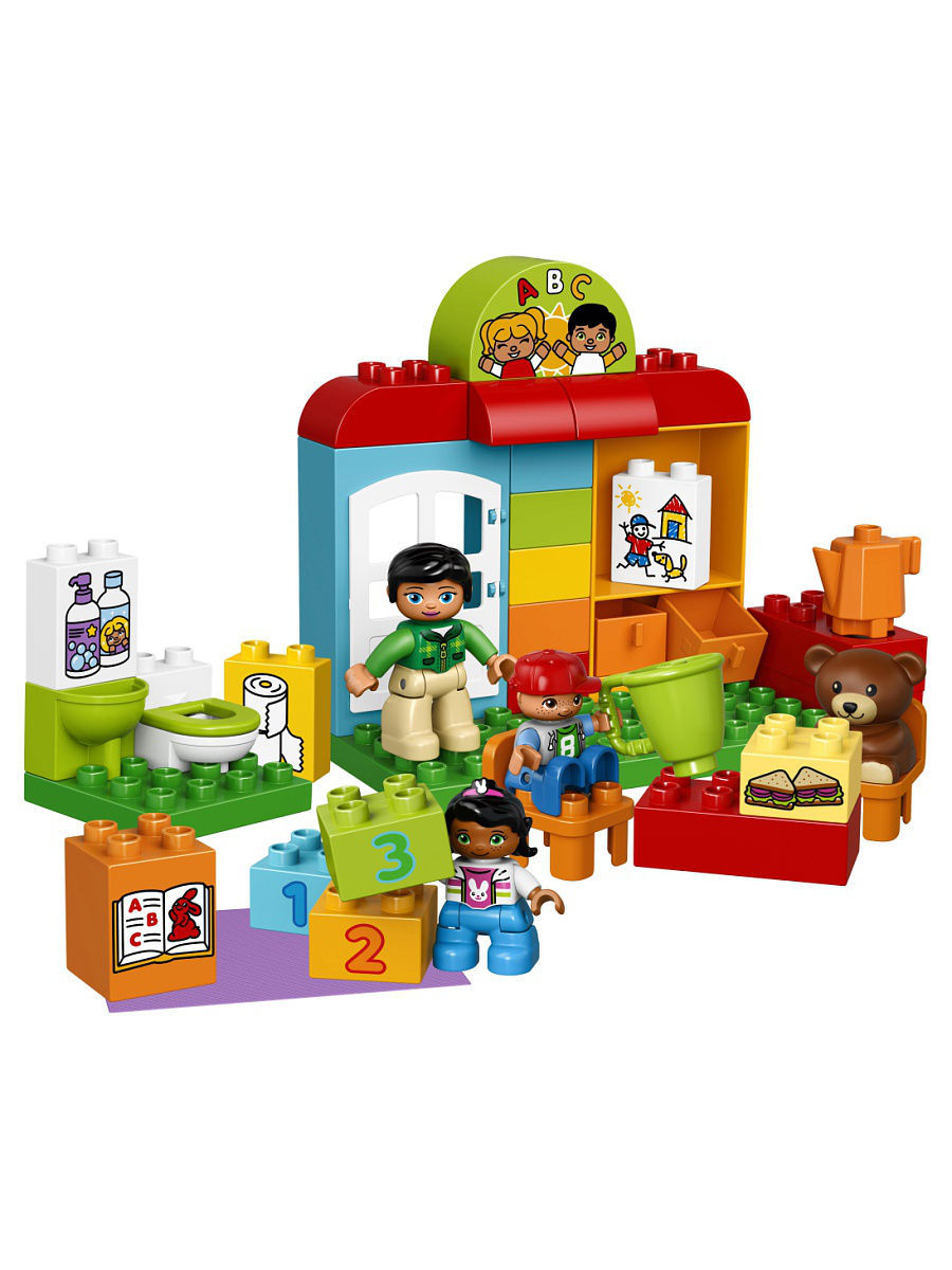 Конструктор LEGO DUPLO 10833 Детский сад LEGO 3576995 купить в  интернет-магазине Wildberries