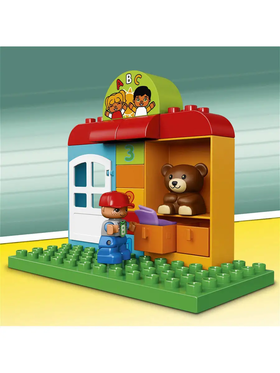 Конструктор LEGO DUPLO 10833 Детский сад LEGO 3576995 купить в  интернет-магазине Wildberries