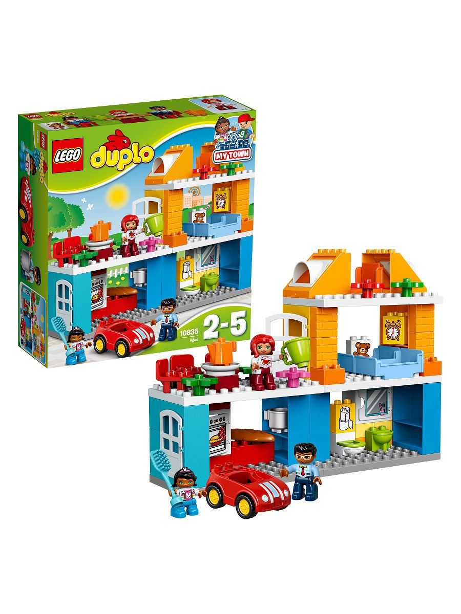 Конструктор LEGO DUPLO Town 10835 Семейный дом LEGO 3576997 купить в  интернет-магазине Wildberries