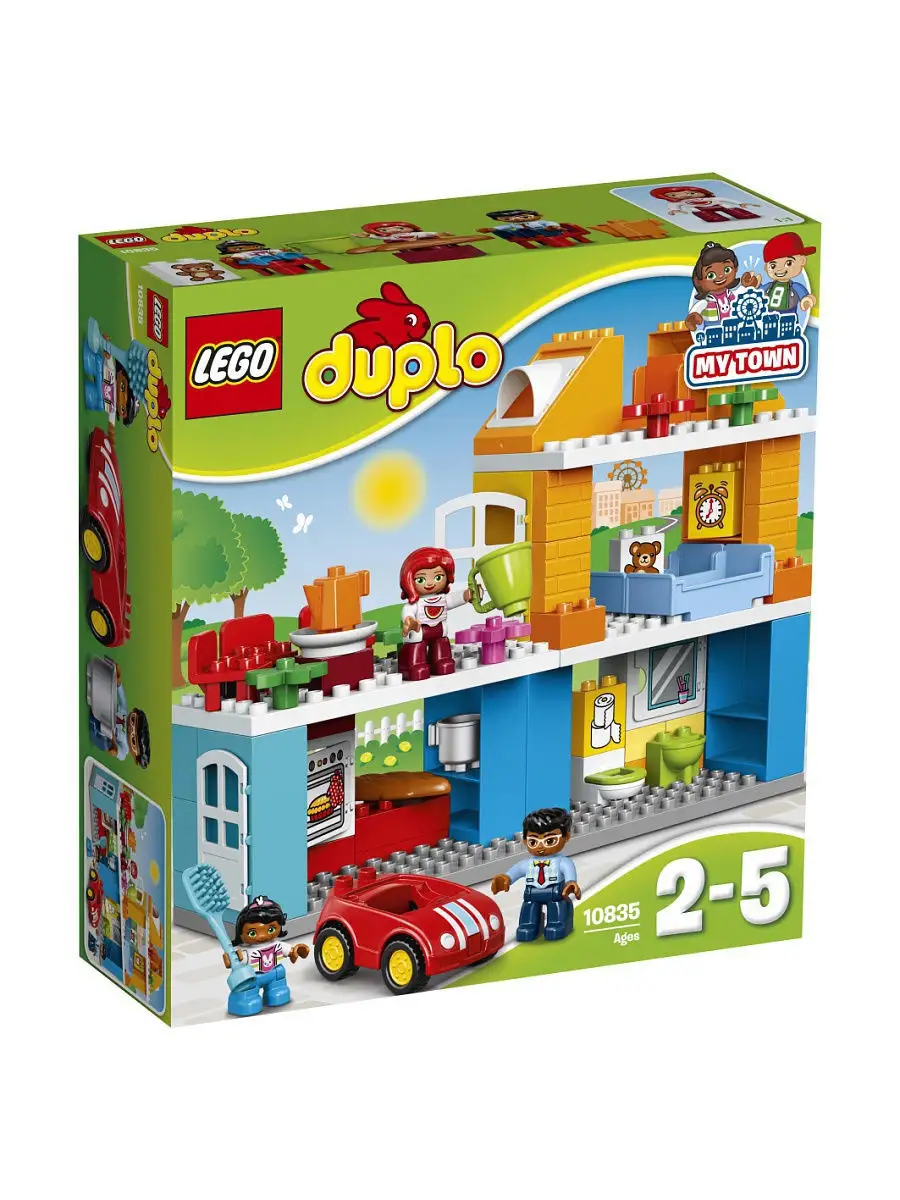 Конструктор LEGO DUPLO Town 10835 Семейный дом LEGO 3576997 купить в  интернет-магазине Wildberries