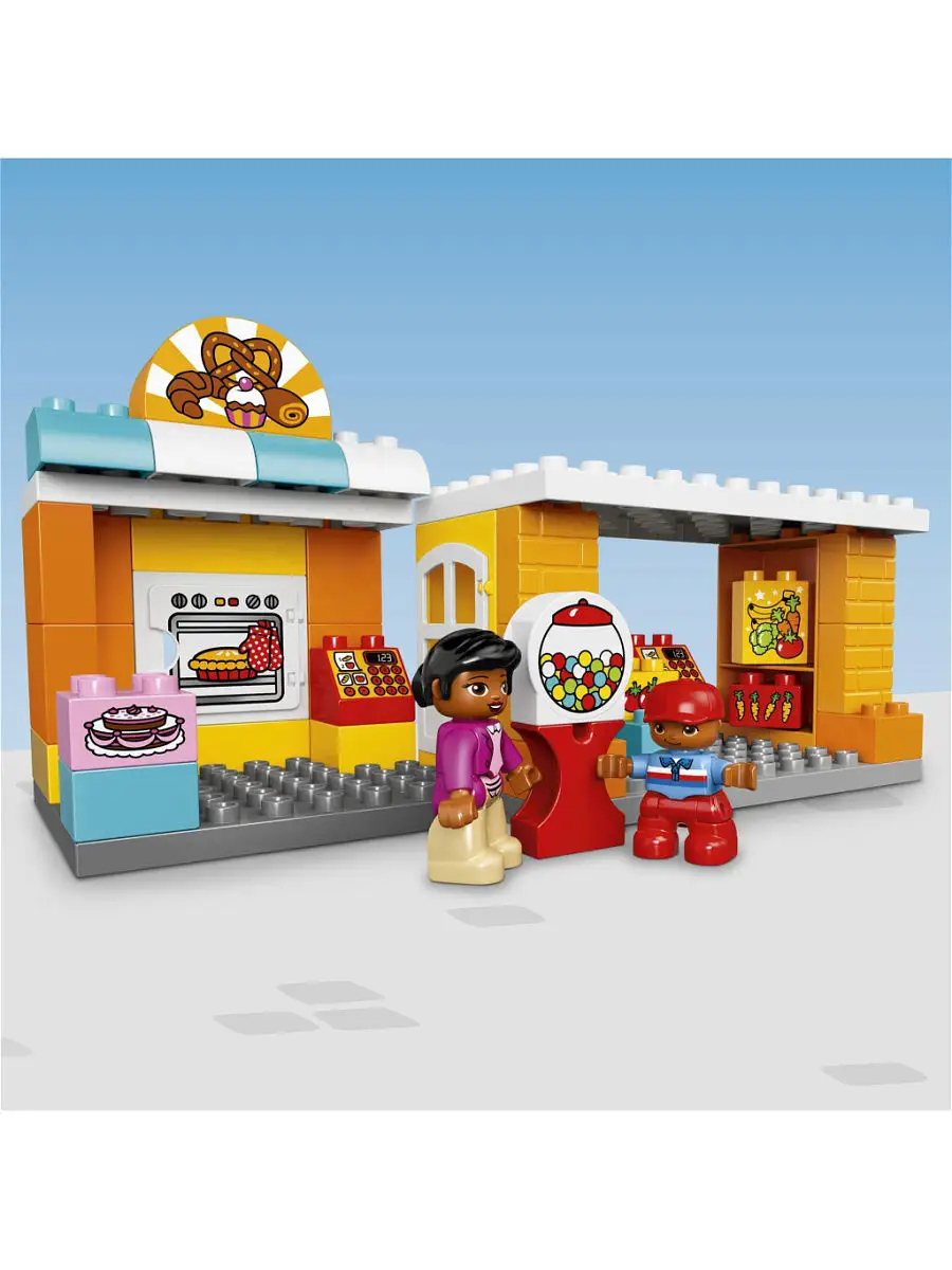 Конструктор LEGO DUPLO 10836 Городская площадь LEGO 3576998 купить в  интернет-магазине Wildberries