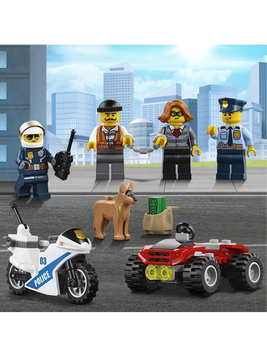 Конструктор LEGO City Police 60139 Мобильный командный центр /  захватывающая игрушка LEGO 3577014 купить в интернет-магазине Wildberries