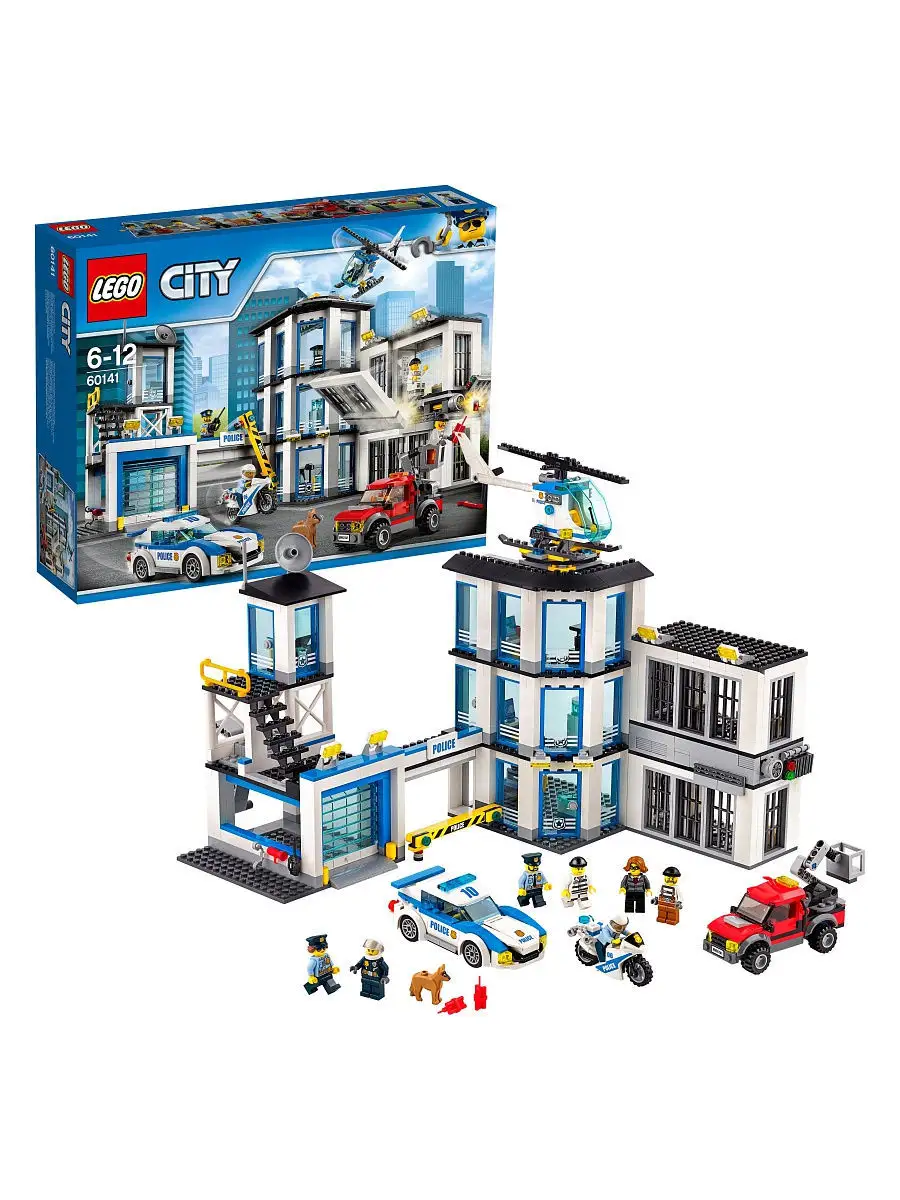 Конструктор LEGO City Police 60141 Полицейский участок LEGO 3577016 купить  в интернет-магазине Wildberries