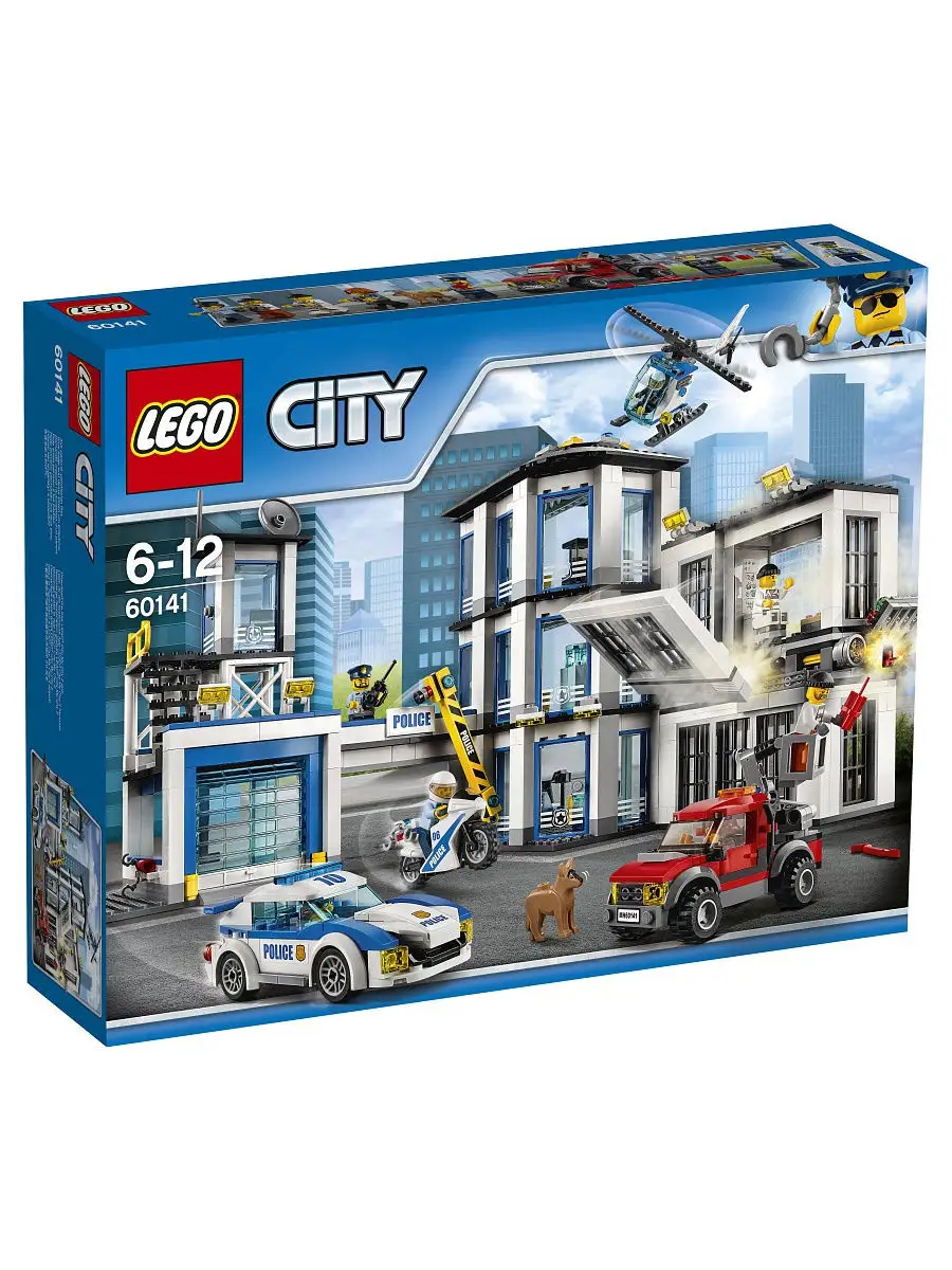 Конструктор LEGO City Police 60141 Полицейский участок LEGO 3577016 купить  в интернет-магазине Wildberries