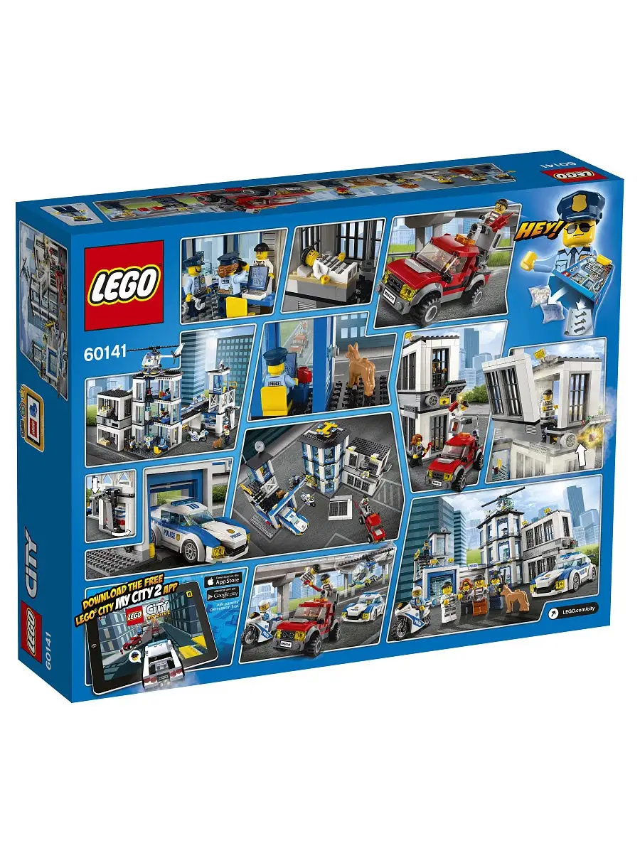 Конструктор LEGO City Police 60141 Полицейский участок LEGO 3577016 купить  в интернет-магазине Wildberries