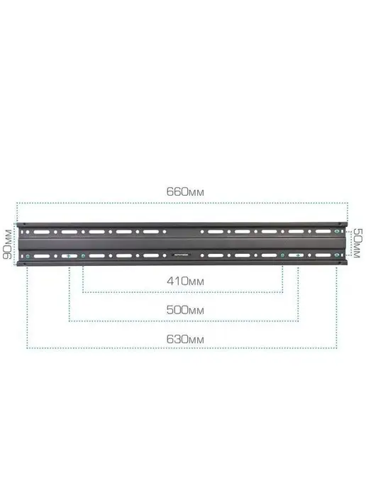 ARMMEDIA Кронштейн для телевизора 32"-90" настенный PLASMA-1, черный, фото 5